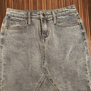 Jean Mini Skirt